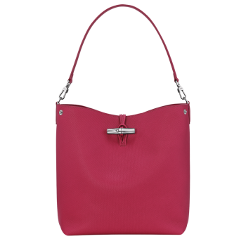 Le Roseau M Shoulder bag                                                                                                    Beetroot - Leather