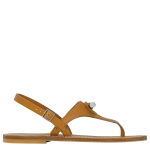 Longchamp x K.Jacques Sandals                                                                                                    Natural - Leather