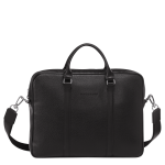 Le Foulonn' XS Briefcase                                                                                                    Black - Leather