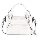 Longchamp 3D XS Handbag                                                                                                    White - Leather
