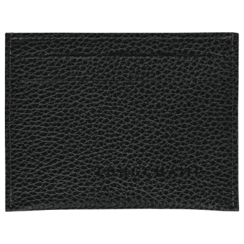 Le Foulonn' Card holder                                                                                                    Black - Leather