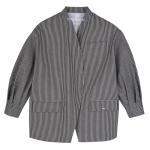 Jacket                                                                                                    Navy - Jacquard stripes