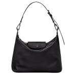 Le Pliage Xtra M Hobo bag                                                                                                    Black - Leather