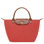 Le Pliage Original S Handbag                                                                                                    Tomato - Recycled canvas