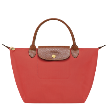 Le Pliage Original S Handbag                                                                                                    Tomato - Recycled canvas
