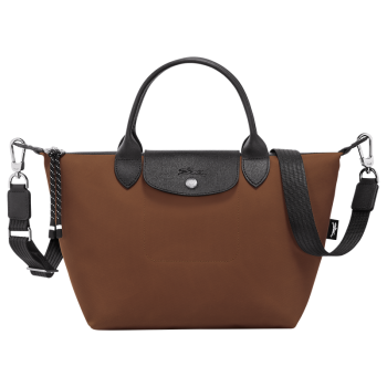 Le Pliage Energy S Handbag                                                                                                    Chocolate - Recycled canvas