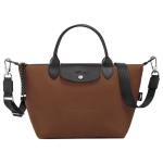Le Pliage Energy S Handbag                                                                                                    Chocolate - Recycled canvas