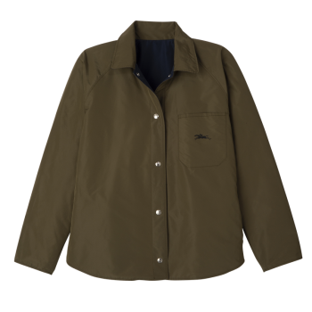 Padded blouson                                                                                                    Navy/Artichoke - Technical taffeta