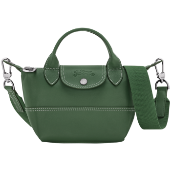 Le Pliage Xtra XS Handbag                                                                                                    British Green - Leather
