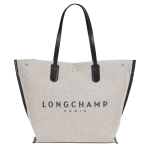 Essential L Tote bag                                                                                                    Ecru - Canvas