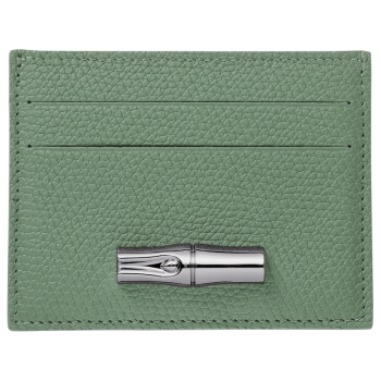 Le Roseau Card holder                                                                                                    Oregano - Leather