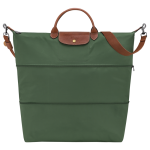Le Pliage Original Travel bag expandable                                                                                                    British Green - Recycled canvas