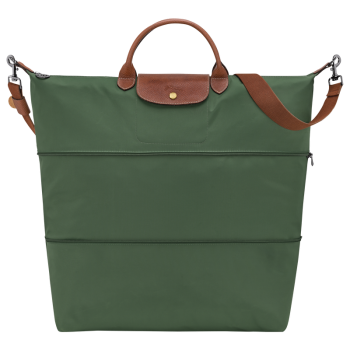 Le Pliage Original Travel bag expandable                                                                                                    British Green - Recycled canvas