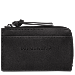 Longchamp 3D Card holder                                                                                                    Black - Leather