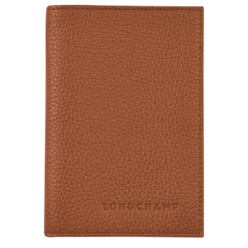 Le Foulonn' Passport cover                                                                                                    Caramel - Leather