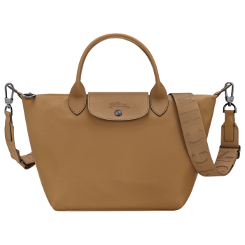 Le Pliage Xtra S Handbag                                                                                                    Tobacco - Leather