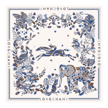 For't Longchamp Silk scarf 90                                                                                                    Atlantic - Silk