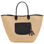 Le Pliage Collection L Basket bag                                                                                                    Black - Canvas