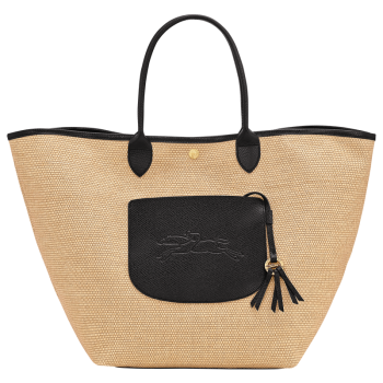 Le Pliage Collection L Basket bag                                                                                                    Black - Canvas