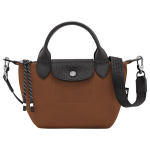 Le Pliage Energy XS Handbag                                                                                                    Chocolate - Recycled canvas