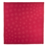 La M'daille Longchamp Shawl                                                                                                    Magenta - Cotton blend