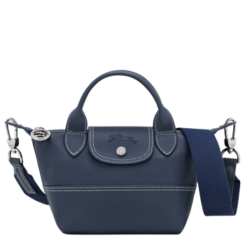Le Pliage Xtra XS Handbag                                                                                                    Navy - Leather