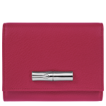Le Roseau Wallet                                                                                                    Beetroot - Leather