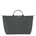 Le Pliage Green L Travel bag                                                                                                    Graphite - Recycled canvas