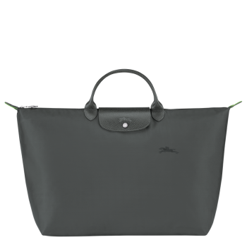 Le Pliage Green L Travel bag                                                                                                    Graphite - Recycled canvas