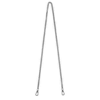 Longchamp cha?ne Shoulder strap                                                                                                    Black Metal - Metal