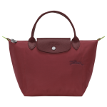 Le Pliage Green S Handbag                                                                                                    Pomegranate - Recycled canvas