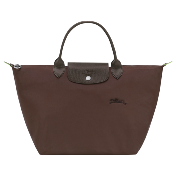 Le Pliage Green M Handbag                                                                                                    Mocha - Recycled canvas