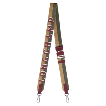 Longchamp Shadow Shoulder strap                                                                                                    Pomegranate - Canvas